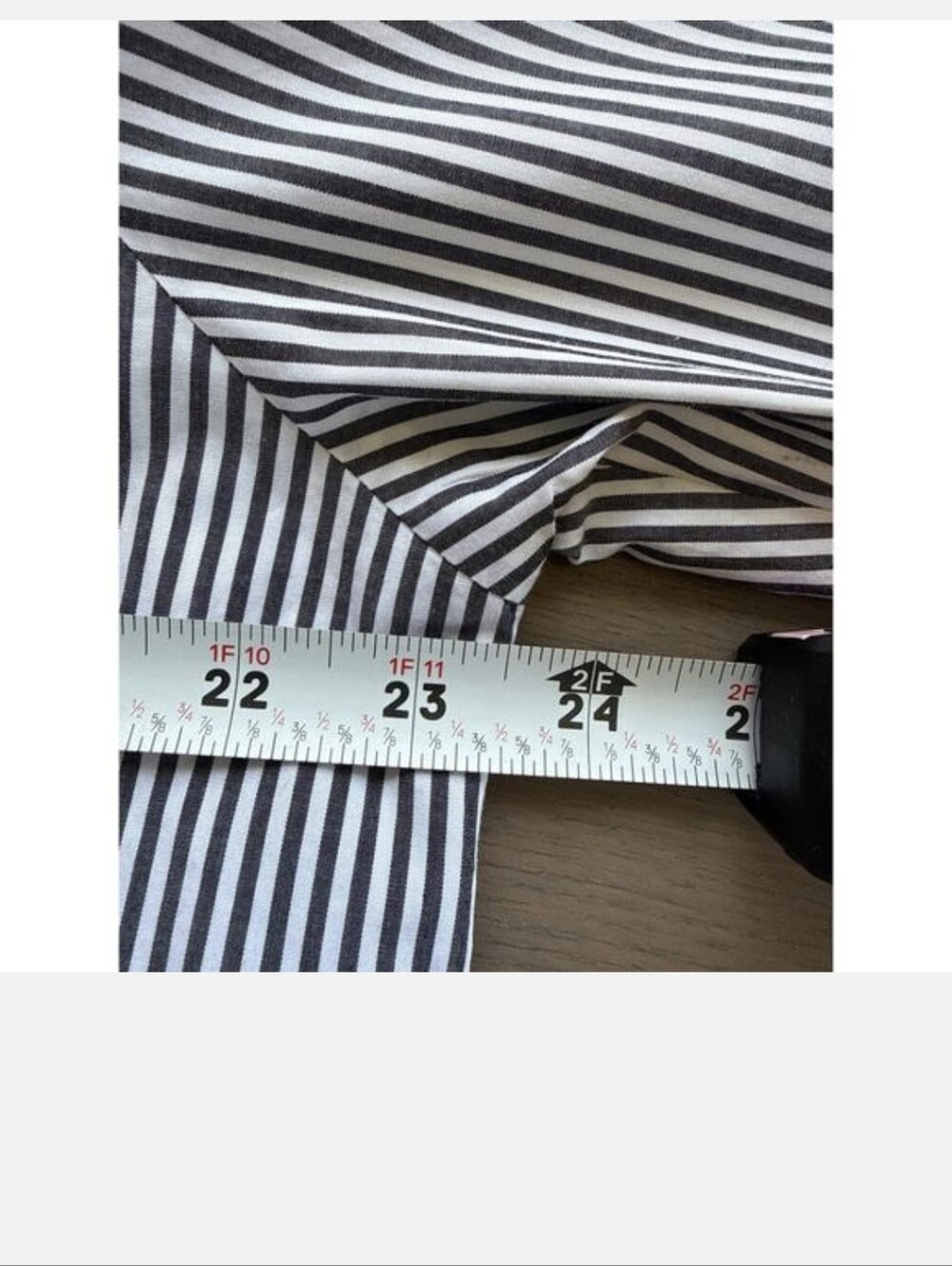 Misha Nonoo Husband Shirt Black & White Stripe Silver Studs Large Meghan Markle - Picture 7 of 10